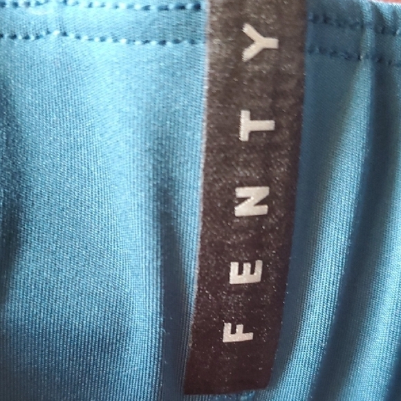 Savage X Fenty Blue Shorts  with Logo Side Pocket 12 -14 - Picture 2 of 9